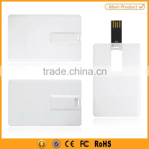 Plastic Custom Business Card Usb Flash Drive 2GB photo-2