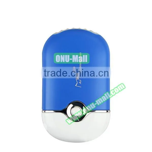 OEM Factory Price Summer Must-have Portable Bladeless Fan, Rechargeable Mini USB Air Conditioning Fan photo-2