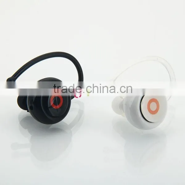Universal Type Button Style 1-to-2 High-fidelity Stereo Wireless Bluetooth Headset Black photo-5