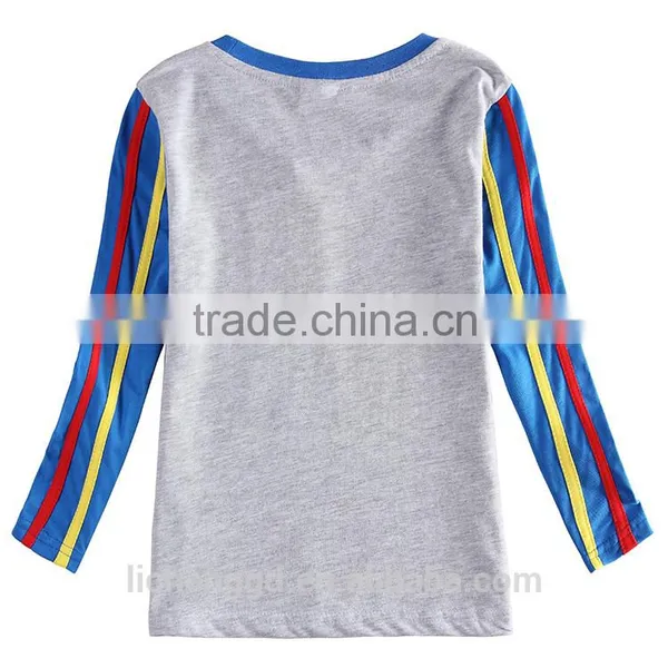 (A6412) 2-6Y Nova t Shirts Boys Baby Clothing Spring/autumn t Shirt 100%cotton Kids New Winter t Shirts Children Casual Wear photo-2