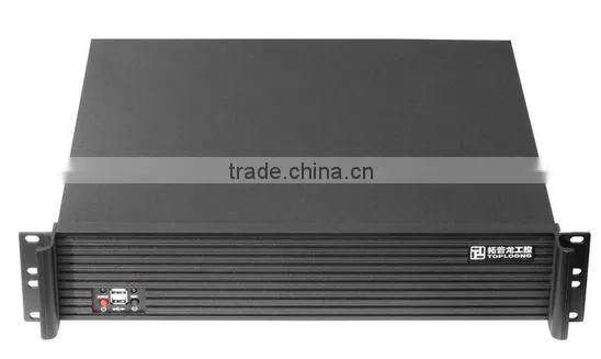 2U RACKMOUNT SERVER CASE TOP2U400L (7 PCI/PCIE Slots), ATX Motherboards, 2*NIC