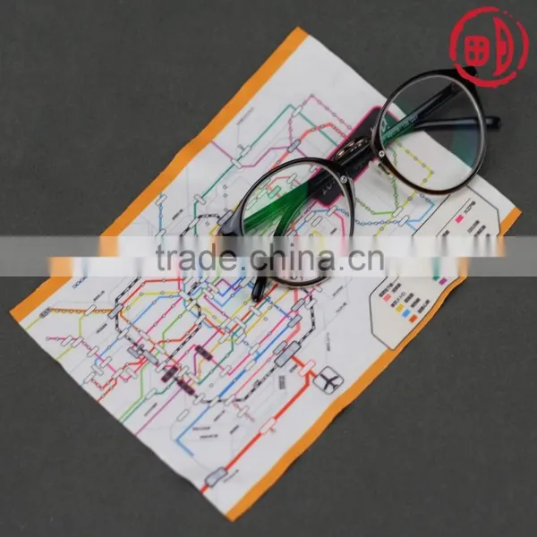 Multi-purpose Colored Glasses Microfiber Cleaning Cloth photo-2