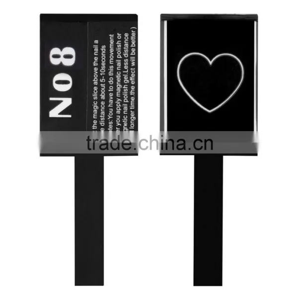 Magnet Plate Gel Nail Polish 3D Cat Eyes Magnets Magic Sticker Magnetic Slice Quality Choice photo-6