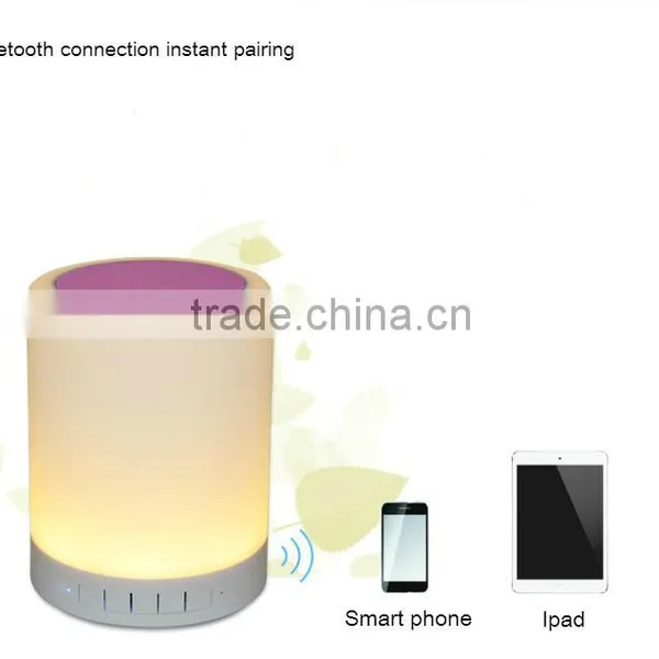 New Design 2016 With TF Card Colorful Speaker Subwoofer Bluetooth Speaker Led Bulb photo-3