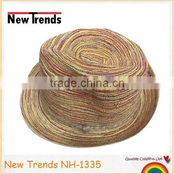 Cotton Yarn Colorful Bucket Hat