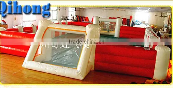 Outdoor New Design Largest Inflatable Soap Soccer Fileld for Sale photo-3