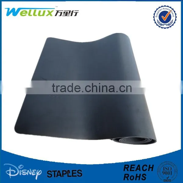 Custom Anti Slip Rubber PU Leather Yoga Mat With Logo Printing, Sweat Absorption Quality Choice photo-5