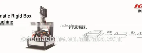 Pneumatic Rigid Cardboard Box Making Machine photo-4
