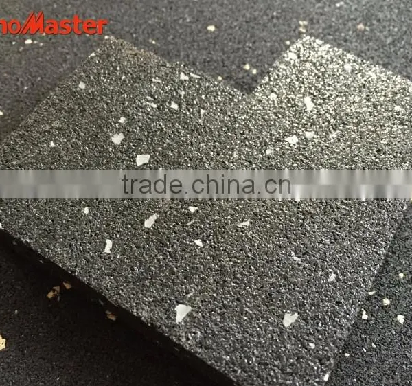 Gym Rubber Flooring /25mm Rubber Flooring Tile / Rubber Floor Tile photo-2