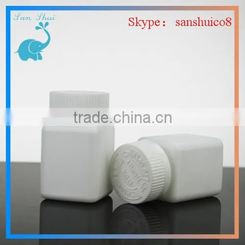 HDPE Plastic Bottle Capsule Bottle With Closure and Seals