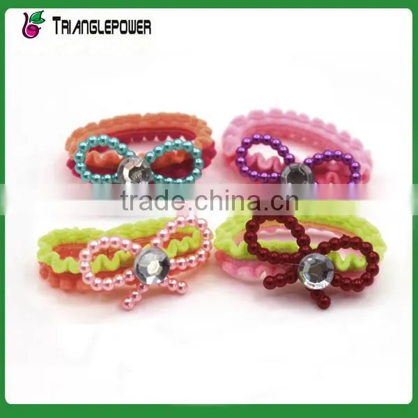 Lovely Candy Colors Apple Design Children Hair Tie Set photo-4