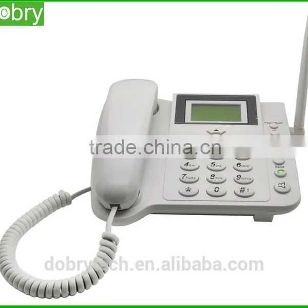 Hot Seling Quad Band Sim Card Gsm Cordless Phone Land Phone Table Phone Wholesale! photo-2