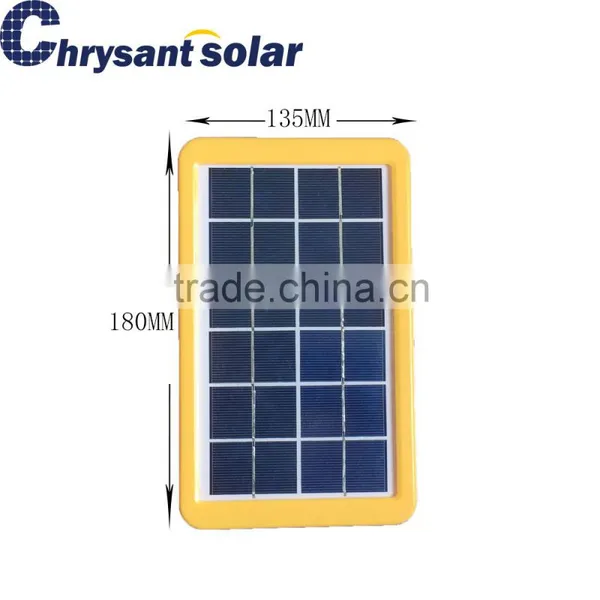 3W Portable Solar Lighting System Kit for Camping photo-4