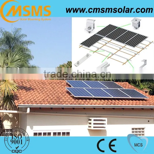 Chinese Manufacturer pv Solar Panel Racking System for Home Use photo-6