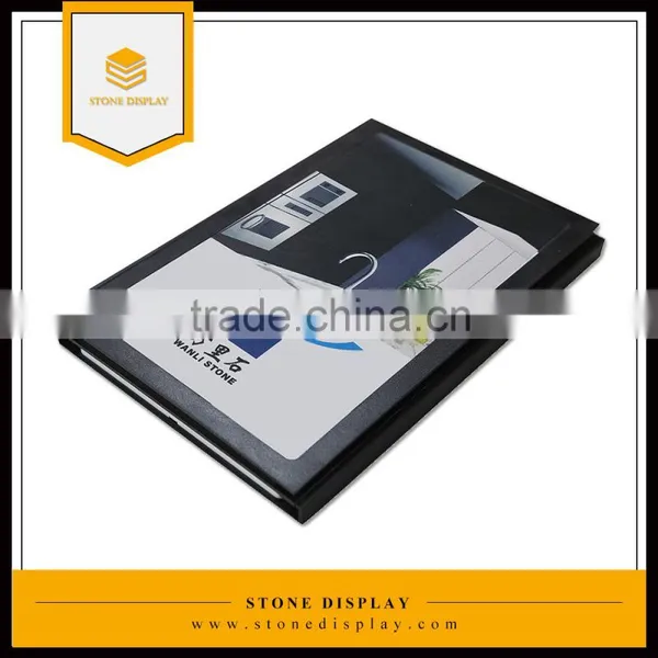 Plastic Material Quartz Tile Display Book/sample Book/folder/case/box