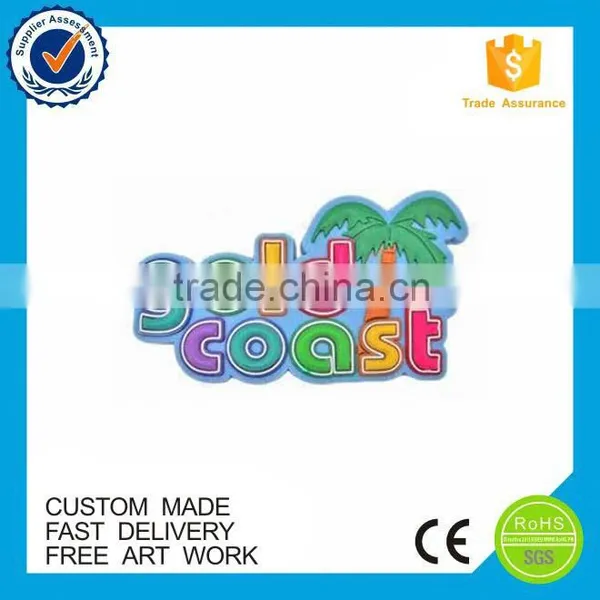 2D Cheap Map Design Souvenir Soft PVC Fridge Magnets photo-6
