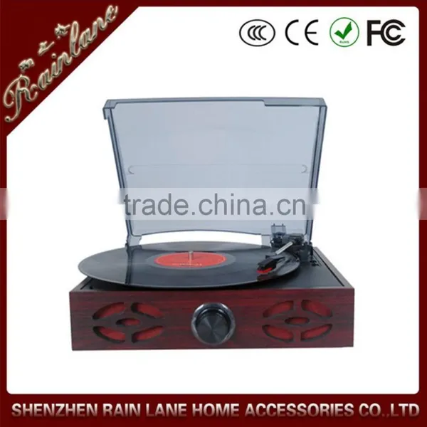 Antique Phonograph 3 Speed LP Turntable Record Player