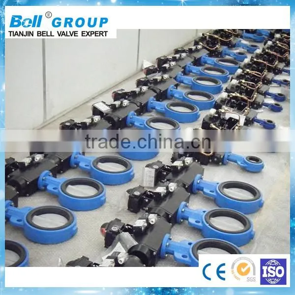Pneumatic Stainless Steel Wafer Type Butterfly Valve Price photo-2