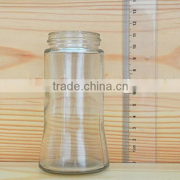 Clear Beverage Glass Bottles Fresh Fruit Juice Bottle With Screw Lid