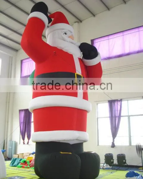 Factory Price Commercial Customized Design Giant Inflatable Santa Claus Decoration photo-2