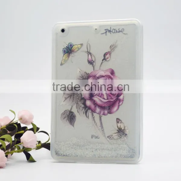Moving Sparkel Glitter Quicksand Phone Case for Ipad Mini photo-2