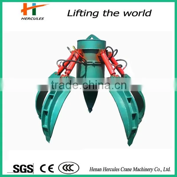 Hydraulic Orange Peel Rotating Grapple With 5 Teethes photo-3