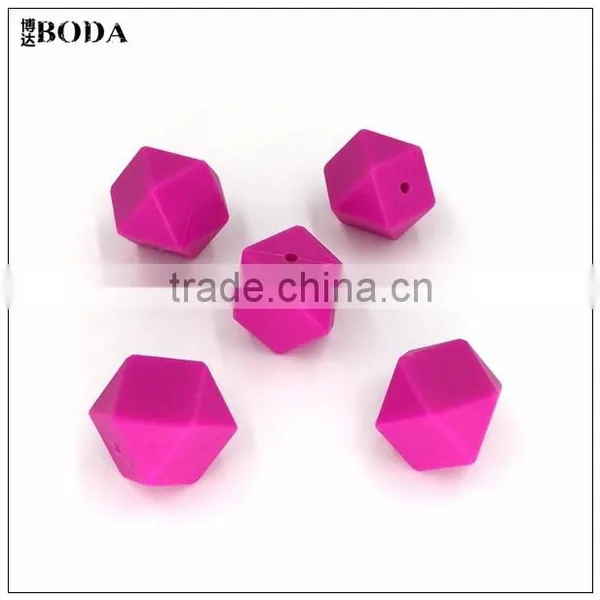 Loose Silicone Beads Star Round Silicone Beads photo-6