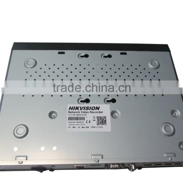 Economic Hikvision Embedded Plug & Play 4ch POE NVR Supports 4ch IP Camera Input photo-3
