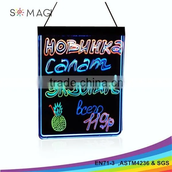 Express Outdoor Led Restaurant Menu Board Writing 2015 New Products
