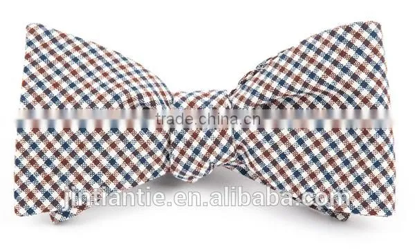 2016 Hot Selling Cheap and Fashion Plaid Mens Silk Bow Tie for Boys photo-5