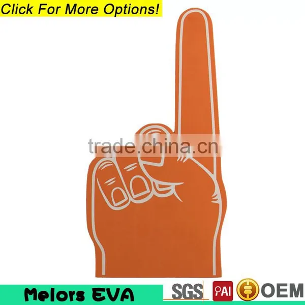Melors Promotional Cheerleading EVA Foam Hand Blank Foam Finger Foam Fingers photo-3