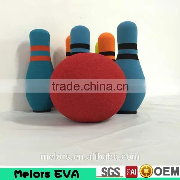 Melors EVA Bowling Ball, Foam Bowling Pins and Ball Best Oem Bowling Ball