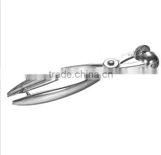 Stainless Steel Cherry Pitter Olives Pits Stoner Removal Core Easy Squeeze Grip Kitchen Tool photo-4
