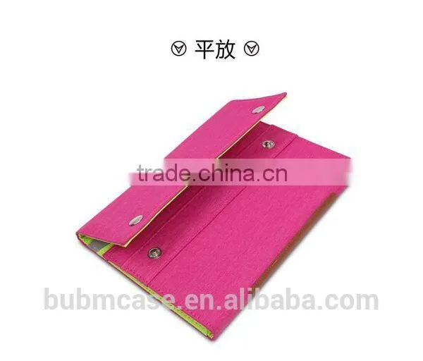 Red 7.9 Inch Tablet Case Tablet Sleeve Pouch Built-in Organizer for Xiaomi Mobile Phone Case photo-5