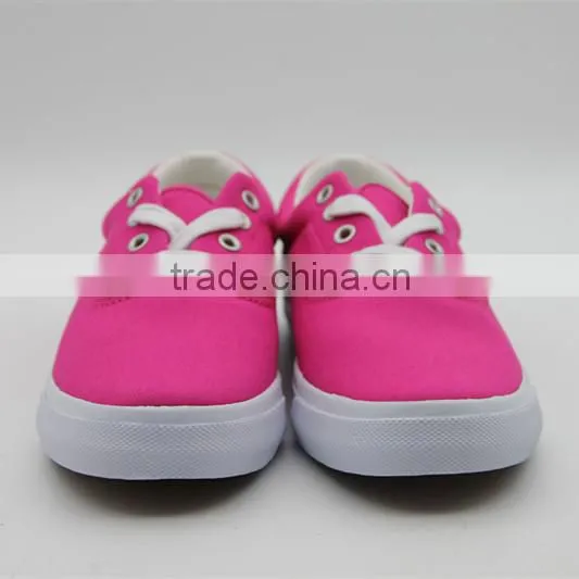 Slip-on Pink Women Canvas Shoes photo-2