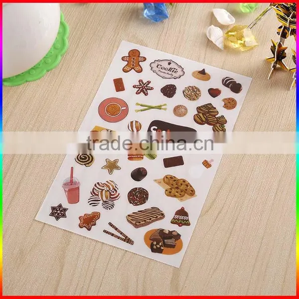 Macarons Designs PVC Stickers/cartoon Stickers photo-2