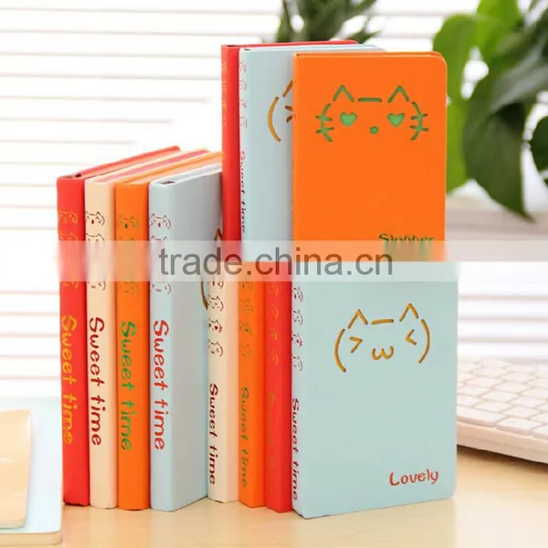 2015 Custom Printed Diary for Office Print Diary for Girls With Die Cut Pattern photo-2