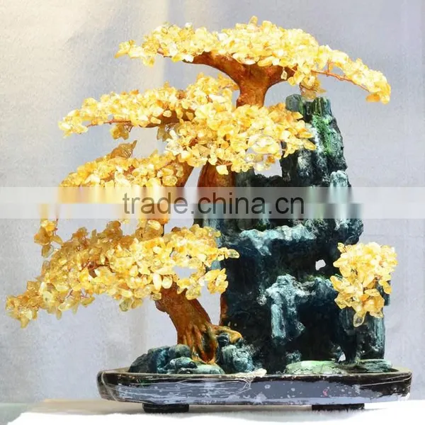 New Fashion Gemstone Crystal Tree Lamp Polished Well Best Gift photo-2