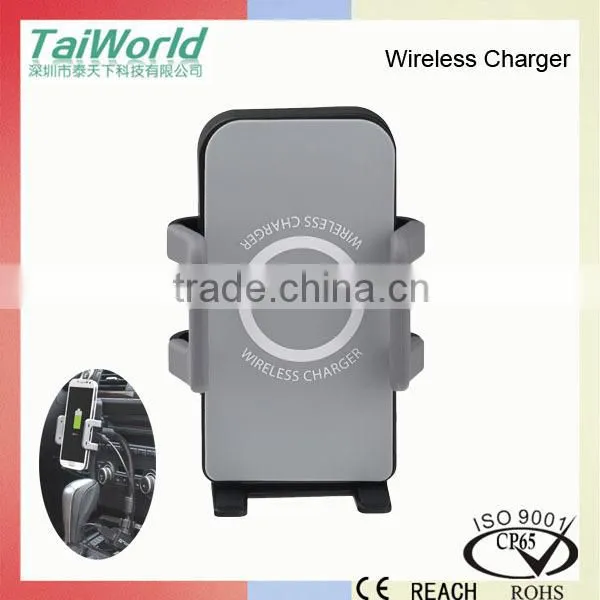 More Phone Models Use Promotional USB Car QI Wireless Charger photo-3
