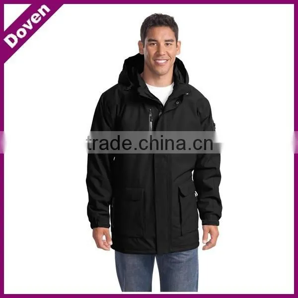 Mens windproof fashion jackets with pockets