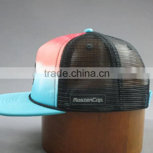 Customer High Quality 5 Panels Snapback Hat With Woven Lable photo-4