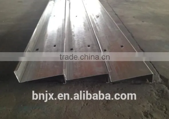 High Speed C Shape Beam Punching & Galvanized Sheet Strip Z Purlin Steel Cold Roll Forming Machine photo-4
