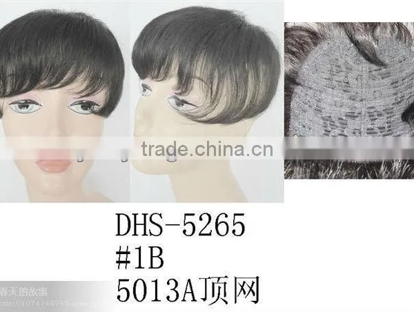 wholesale 100% human indian best toupee for men