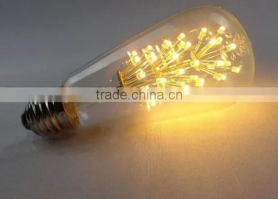 Diamond Color Changing Light Bulbs RGB LED photo-4