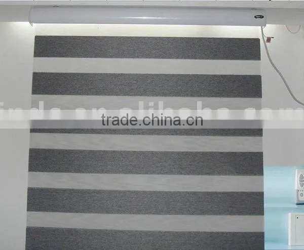 Quality Motorized Sheer Shade , Motorized Shangri-la Sheer Shades