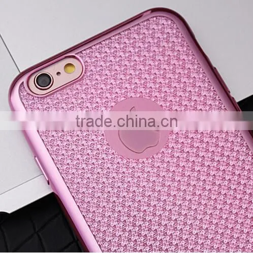 Luxury Electroplating Unbreakable TPU Soft Phone Case For IPhone 6/6S/6 Plus photo-3