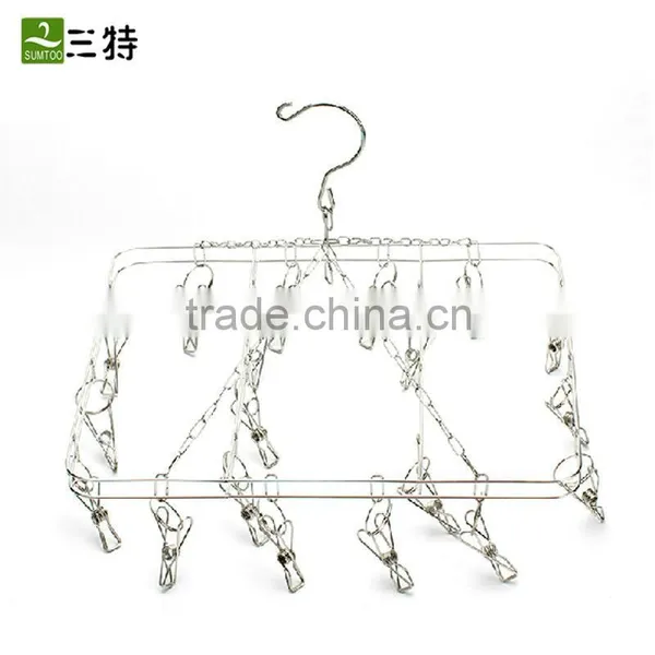 Stainless Metal Socks Hanger photo-3