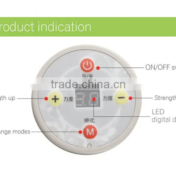 Rechargeable Fashion Body Massager. Personal Electric Massage Pillow C37-MP002 photo-3