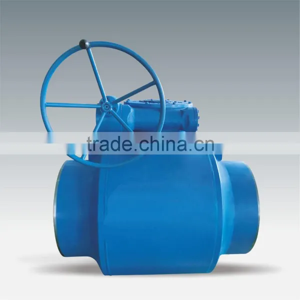 High Quality Gas Heat & Water Used Fully Welded Floating Globe Ball Valve