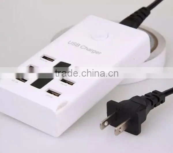 7.2A 6 Port Smart USB Desktop Charger Station photo-3